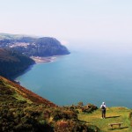 Overlooking Lynmouth
