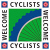 Cyclists Welcome small