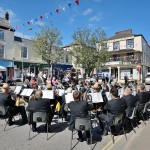 Town Band in Square - Photo courtesy of South Molton Photos